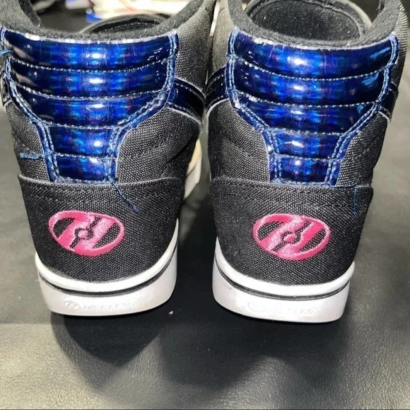 Heelys Black Sneaker Shoes Size 1Y - Picture 4 of 9